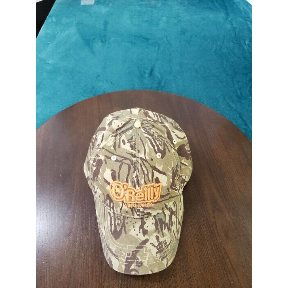 O'Reilly Hat Cap Mens Camoflauged Adjustable One Sz Hunting Outdoors Snapback